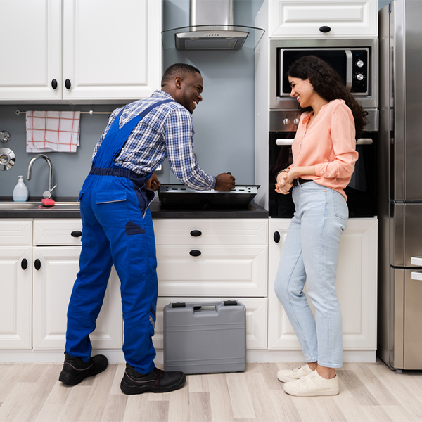 can you provide an estimate for cooktop repair before beginning any work in South Vacherie